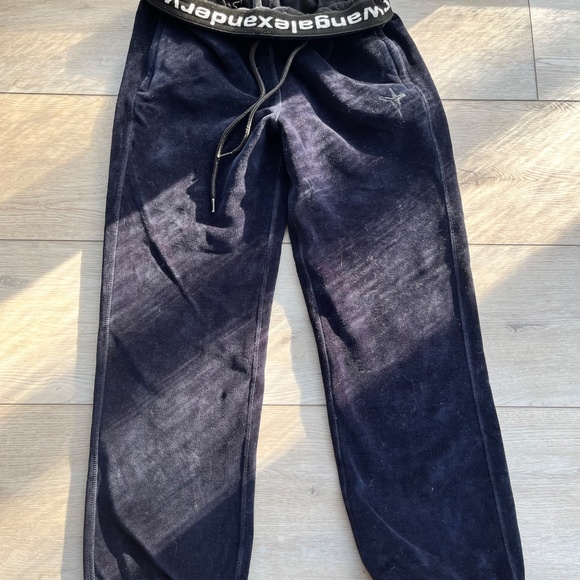 Alexander Wang Velour Sweatpants - Blue (Size S) | Excellent Condition - Picture 6 of 8